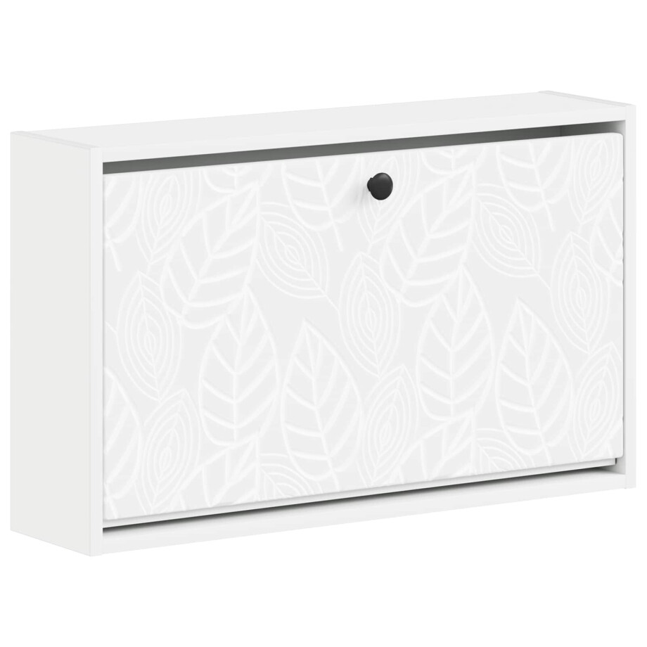 vidaXL Wandgemonteerde Schoenkast DELFT 71 x 17 x 43 cm Bewerkt hout vidaXL Wandgemonteerde Schoenkast DELFT 71 x 17 x 43 cm Bewerkt hout afbeelding 1
