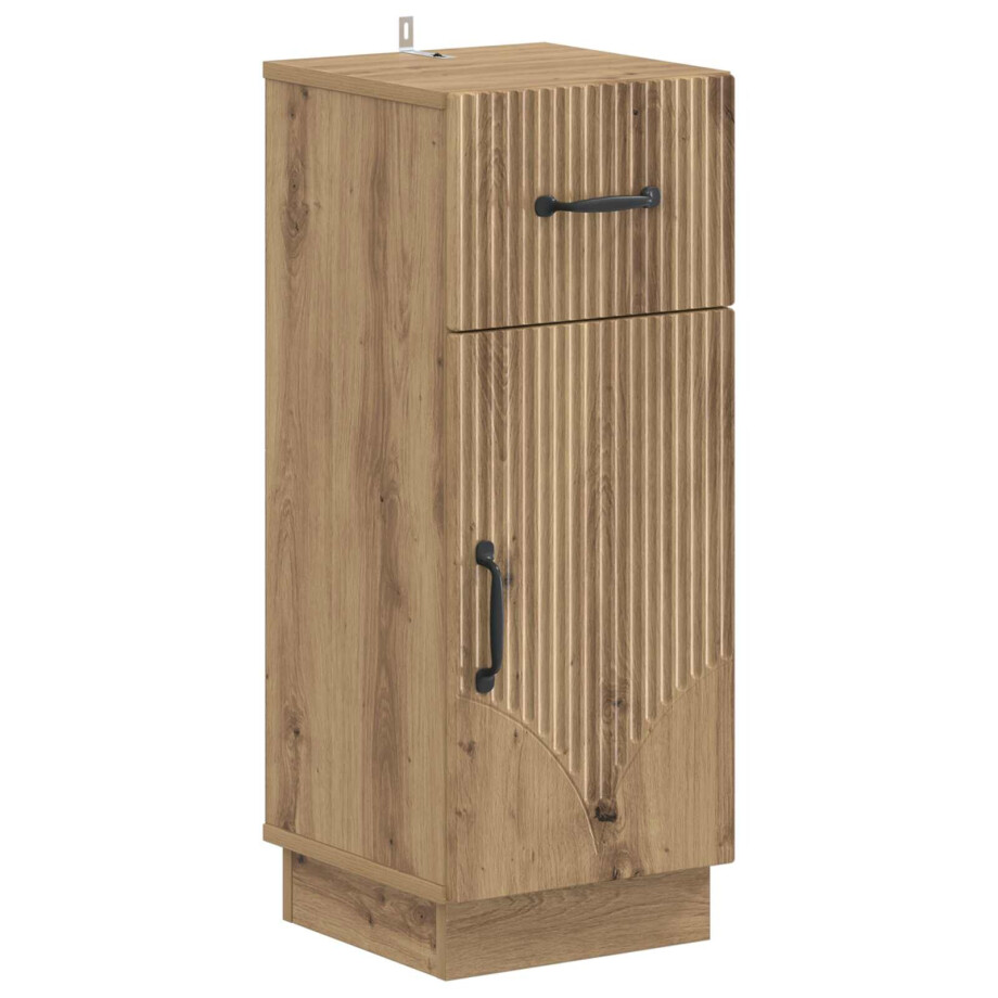 vidaXL Badkamer Opbergkast HOORN Artisanaal eiken 30 x 31 x 77 cm vidaXL Badkamer Opbergkast HOORN Artisanaal eiken 30 x 31 x 77 cm afbeelding 1