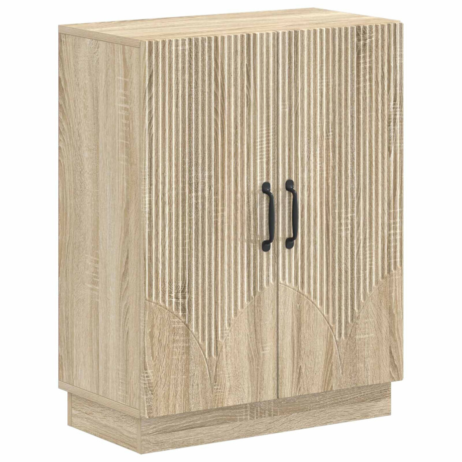 vidaXL Badkamer Opbergkast HOORN Sonoma Eiken 59,5 x 31 x 77 cm afbeelding 1