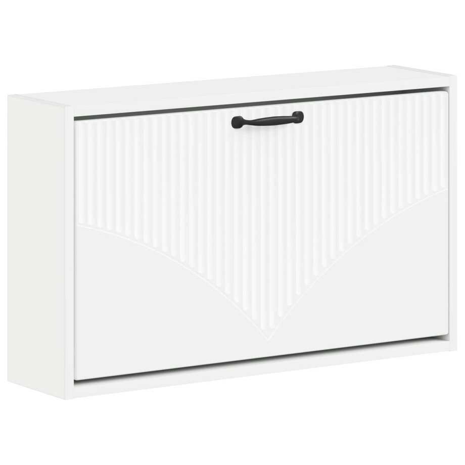 vidaXL Wandgemonteerde Schoenkast HOORN 71 x 17 x 43 cm Bewerkt hout vidaXL Wandgemonteerde Schoenkast HOORN 71 x 17 x 43 cm Bewerkt hout afbeelding 1