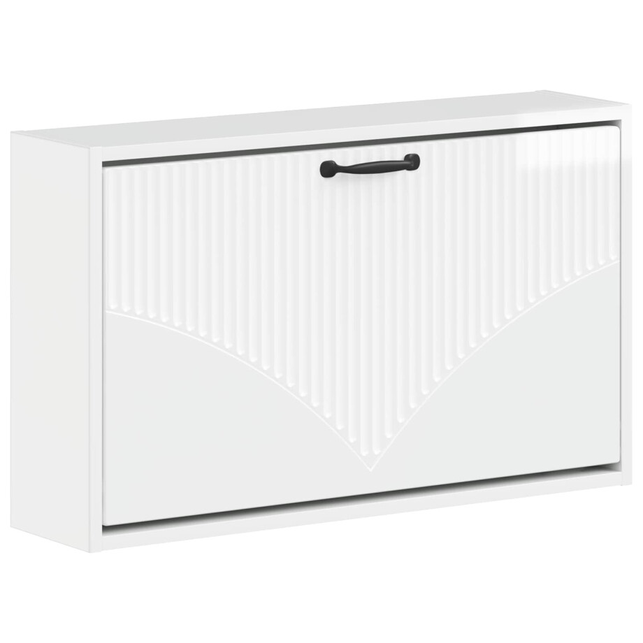 vidaXL Wandgemonteerde Schoenkast HOORN 71 x 17 x 43 cm Bewerkt hout vidaXL Wandgemonteerde Schoenkast HOORN 71 x 17 x 43 cm Bewerkt hout afbeelding 1