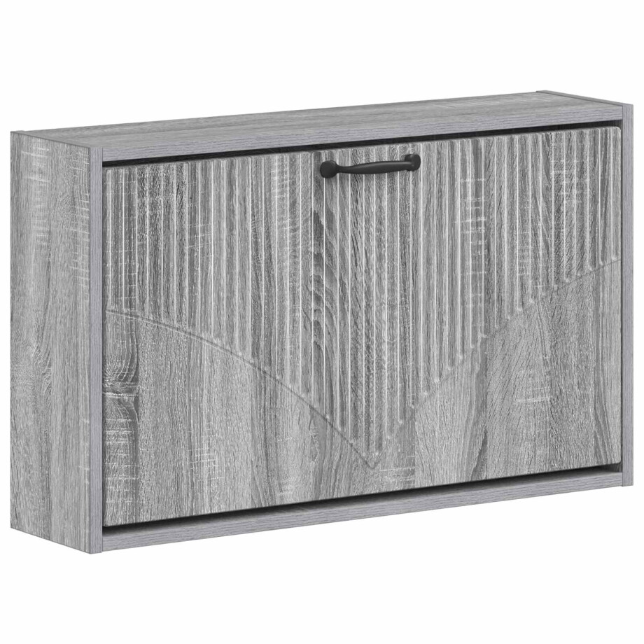 vidaXL Wandgemonteerde Schoenkast HOORN 71 x 17 x 43 cm Bewerkt hout vidaXL Wandgemonteerde Schoenkast HOORN 71 x 17 x 43 cm Bewerkt hout afbeelding 1