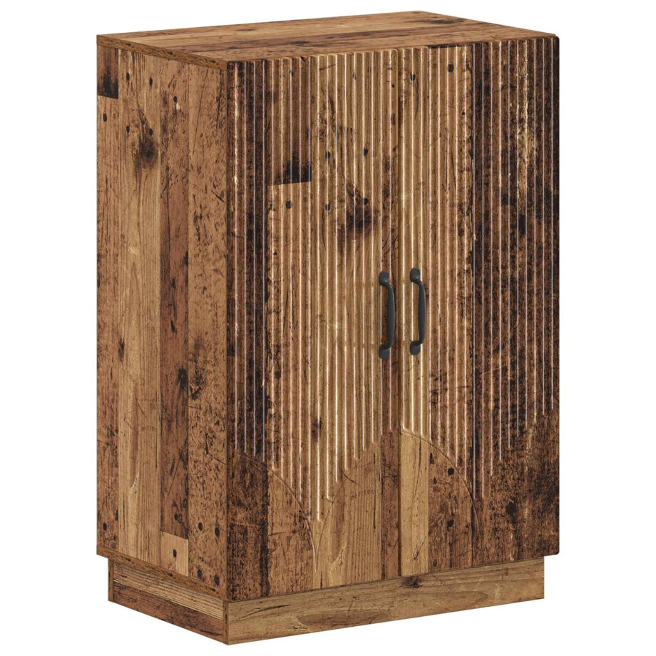 vidaXL Schoenenkast HOORN 59,5 x 39,5 x 87 cm Bewerkt hout Oud hout vidaXL Schoenenkast HOORN 59,5 x 39,5 x 87 cm Bewerkt hout Oud hout afbeelding 1