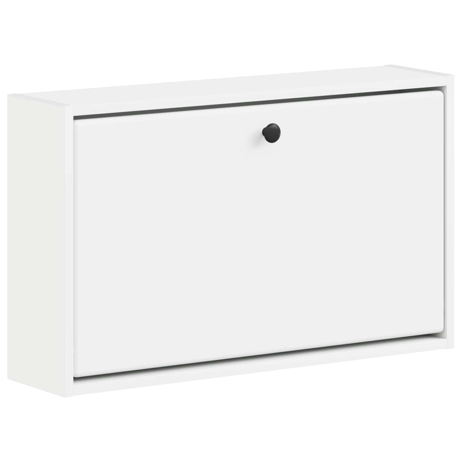 vidaXL Wandgemonteerde Schoenkast BREDA 71 x 17 x 43 cm Bewerkt hout vidaXL Wandgemonteerde Schoenkast BREDA 71 x 17 x 43 cm Bewerkt hout afbeelding 1