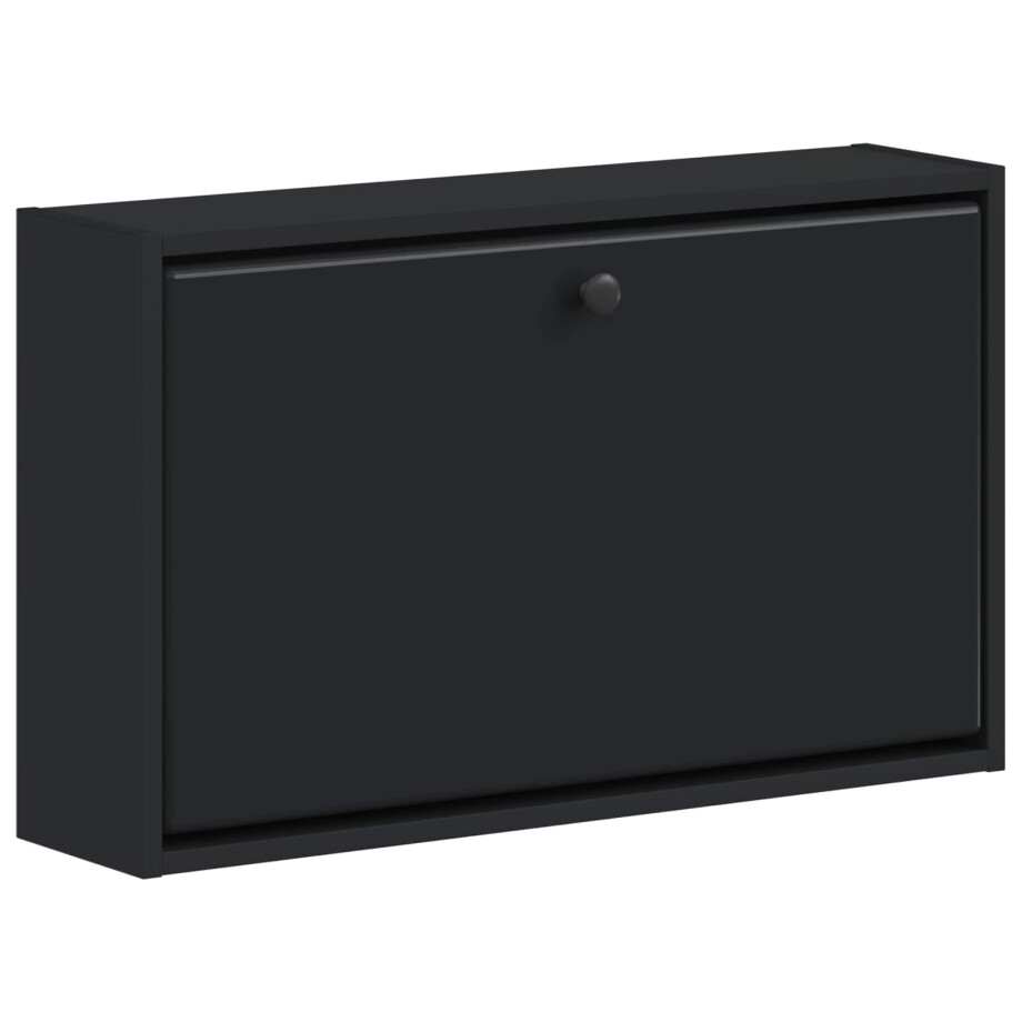 vidaXL Wandgemonteerde Schoenkast BREDA 71 x 17 x 43 cm Bewerkt hout vidaXL Wandgemonteerde Schoenkast BREDA 71 x 17 x 43 cm Bewerkt hout afbeelding 1