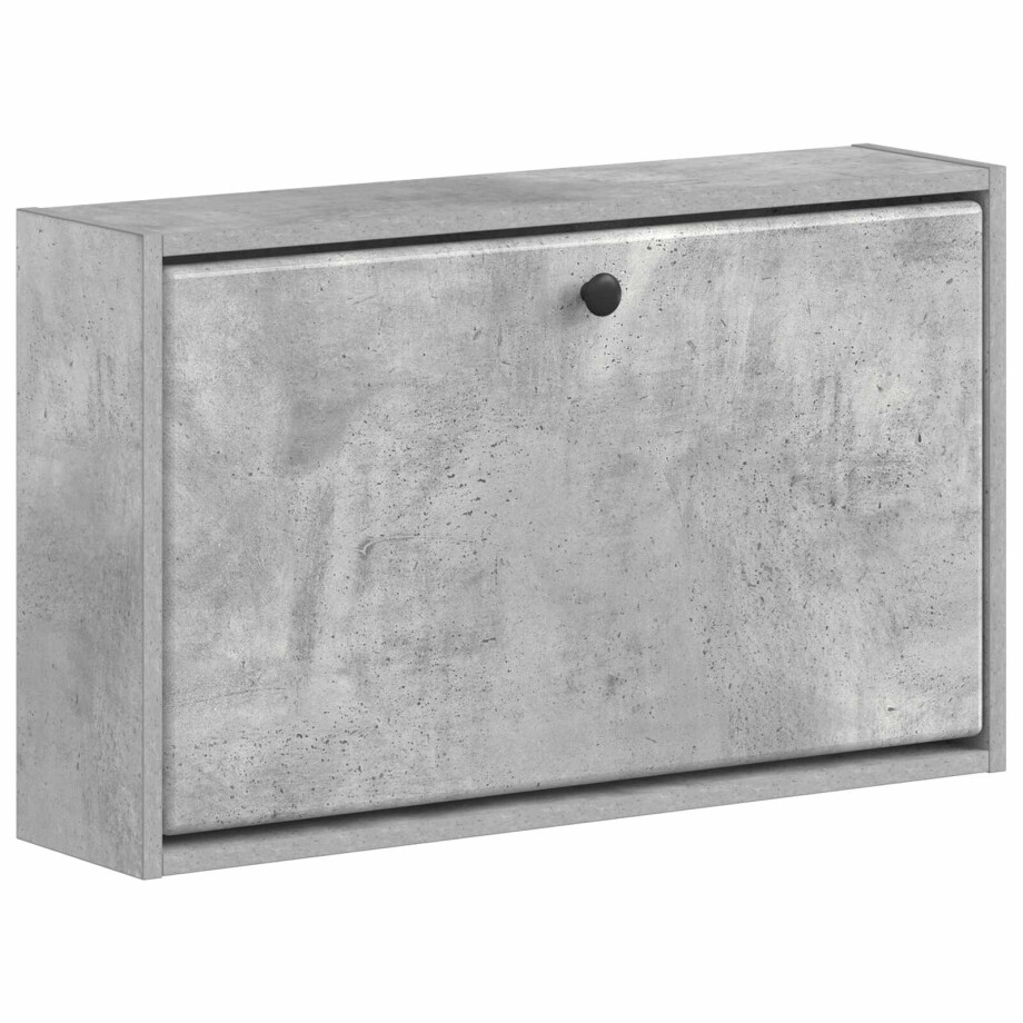 vidaXL Wandgemonteerde Schoenkast BREDA 71 x 17 x 43 cm Bewerkt hout vidaXL Wandgemonteerde Schoenkast BREDA 71 x 17 x 43 cm Bewerkt hout afbeelding 1