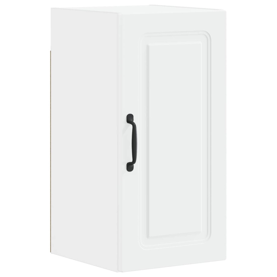 vidaXL Badkamer wandkast UTRECHT Wit 30 x 31 x 59 cm Bewerkt hout afbeelding 1