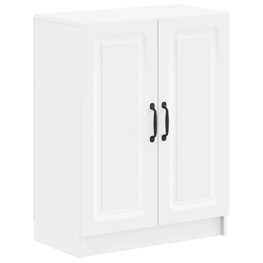 vidaXL Badkamer Opbergkast UTRECHT Wit 59,5 x 31 x 77 cm Bewerkt hout afbeelding 1