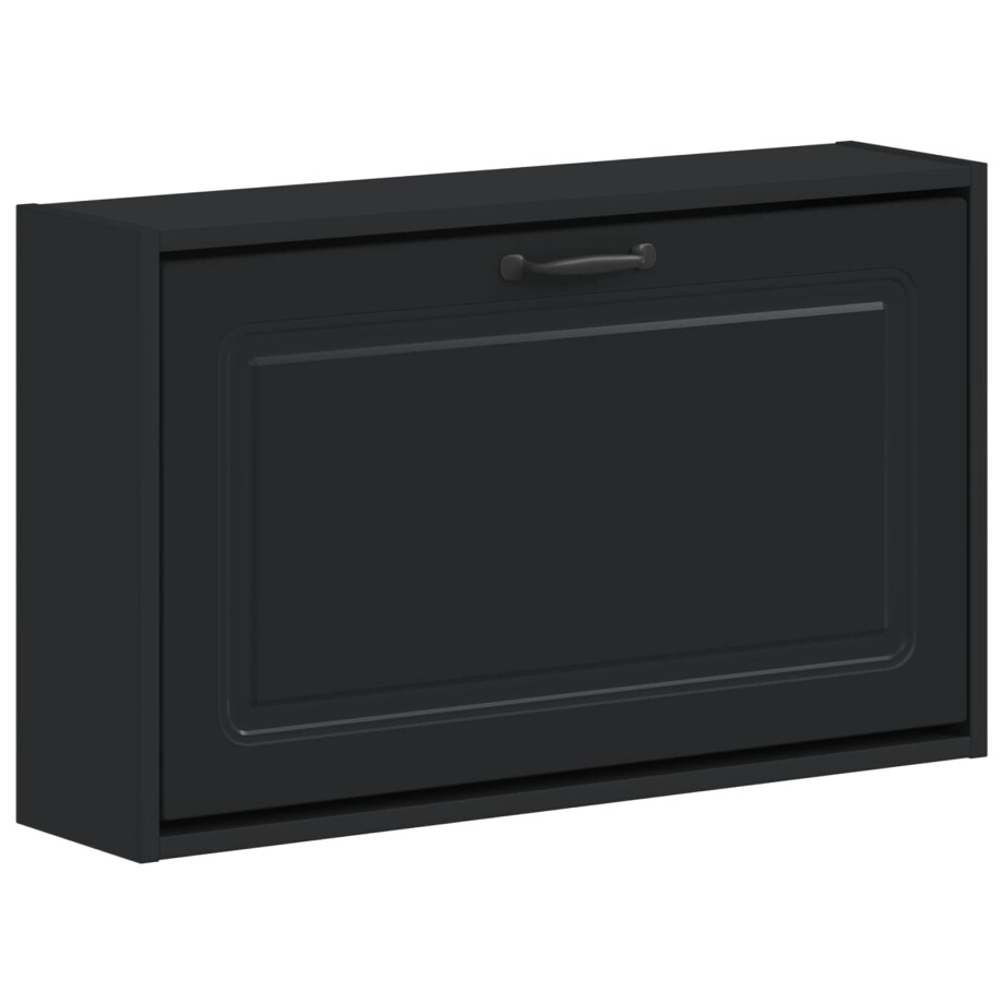 vidaXL Wandgemonteerde Schoenkast UTRECHT 71 x 17 x 43 cm Bewerkt hout vidaXL Wandgemonteerde Schoenkast UTRECHT 71 x 17 x 43 cm Bewerkt hout afbeelding 1