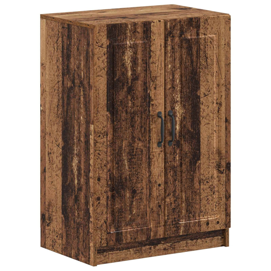 vidaXL Schoenenkast UTRECHT 59,5 x 39,5 x 87 cm Bewerkt hout Oud hout vidaXL Schoenenkast UTRECHT 59,5 x 39,5 x 87 cm Bewerkt hout Oud hout afbeelding 1