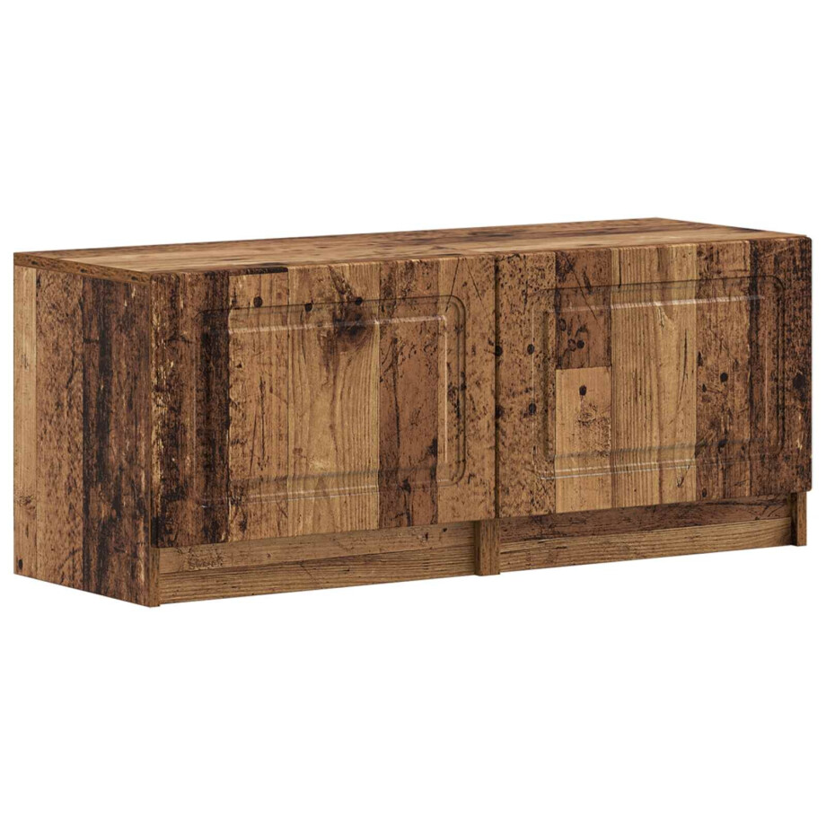 vidaXL Tv-meubel Oud hout Bewerkt hout afbeelding 1