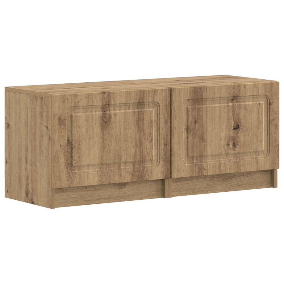 vidaXL Tv-meubel Artisanaal eiken Bewerkt hout vidaXL Tv-meubel Artisanaal eiken Bewerkt hout afbeelding 1