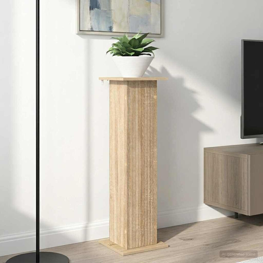 vidaXL Plantenstandaard 2 pcs Sonoma Eiken 30,5 x 30 x 100,5 cm vidaXL Plantenstandaard 2 pcs Sonoma Eiken 30,5 x 30 x 100,5 cm afbeelding 1