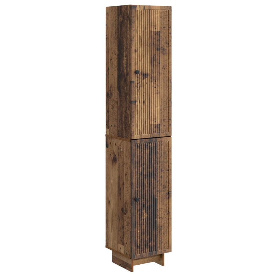 vidaXL Kastenset 2 pcs Oud hout 34,5 x 33 x 90 cm Bewerkt hout vidaXL Kastenset 2 pcs Oud hout 34,5 x 33 x 90 cm Bewerkt hout afbeelding 1