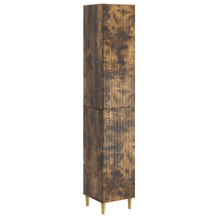 vidaXL Kastenset 2 pcs 33 x 34,5 x 90 cm Bewerkt hout vidaXL Kastenset 2 pcs 33 x 34,5 x 90 cm Bewerkt hout afbeelding 1