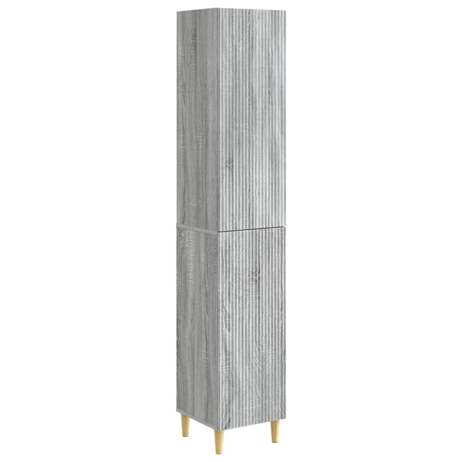 vidaXL Kastenset 2 pcs 33 x 34,5 x 90 cm Bewerkt hout vidaXL Kastenset 2 pcs 33 x 34,5 x 90 cm Bewerkt hout afbeelding 1
