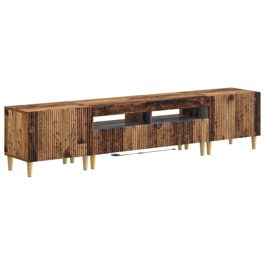 vidaXL 5-delige LED TV-kast Oud hout Bewerkt hout vidaXL 5-delige LED TV-kast Oud hout Bewerkt hout afbeelding 1