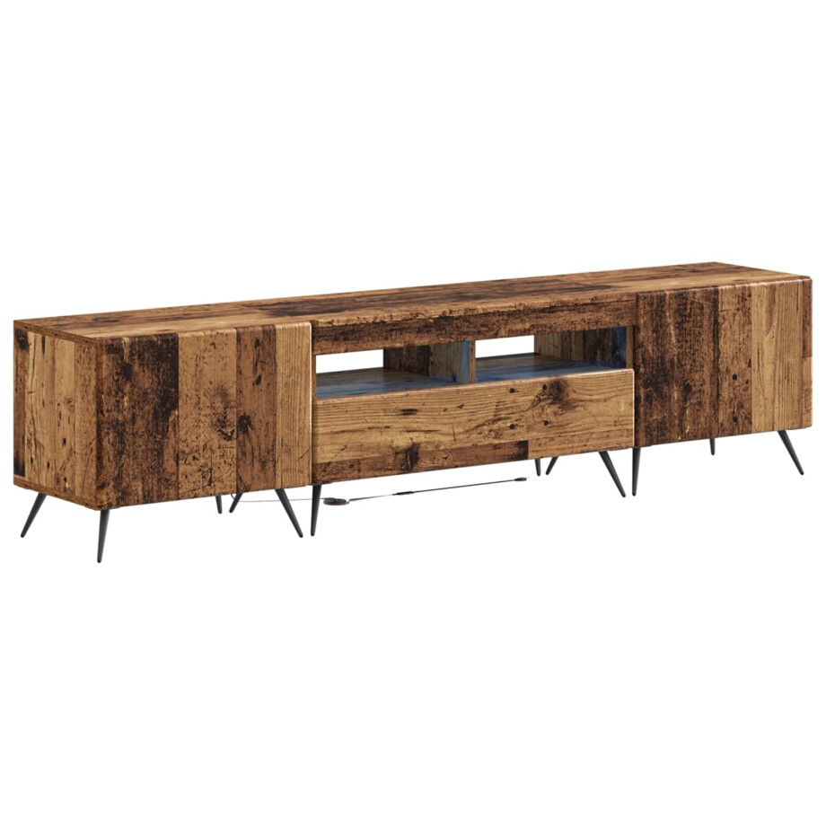 vidaXL 5-delige LED TV-kast Oud hout Bewerkt hout vidaXL 5-delige LED TV-kast Oud hout Bewerkt hout afbeelding 1
