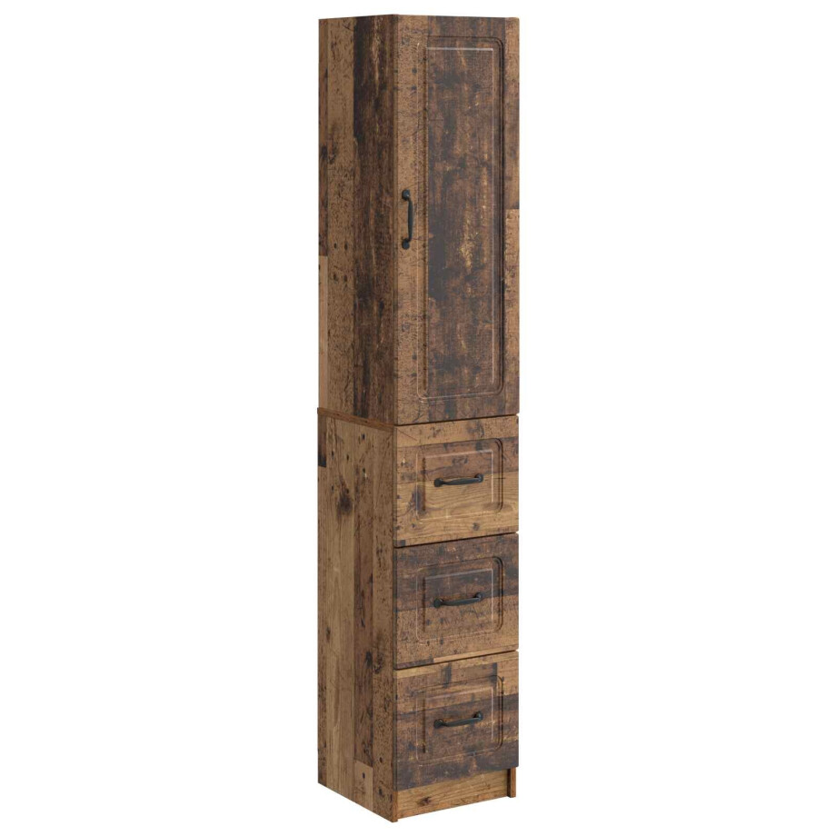 vidaXL Kastenset 2 pcs Oud hout 33 x 34,5 x 87 cm Bewerkt hout vidaXL Kastenset 2 pcs Oud hout 33 x 34,5 x 87 cm Bewerkt hout afbeelding 1