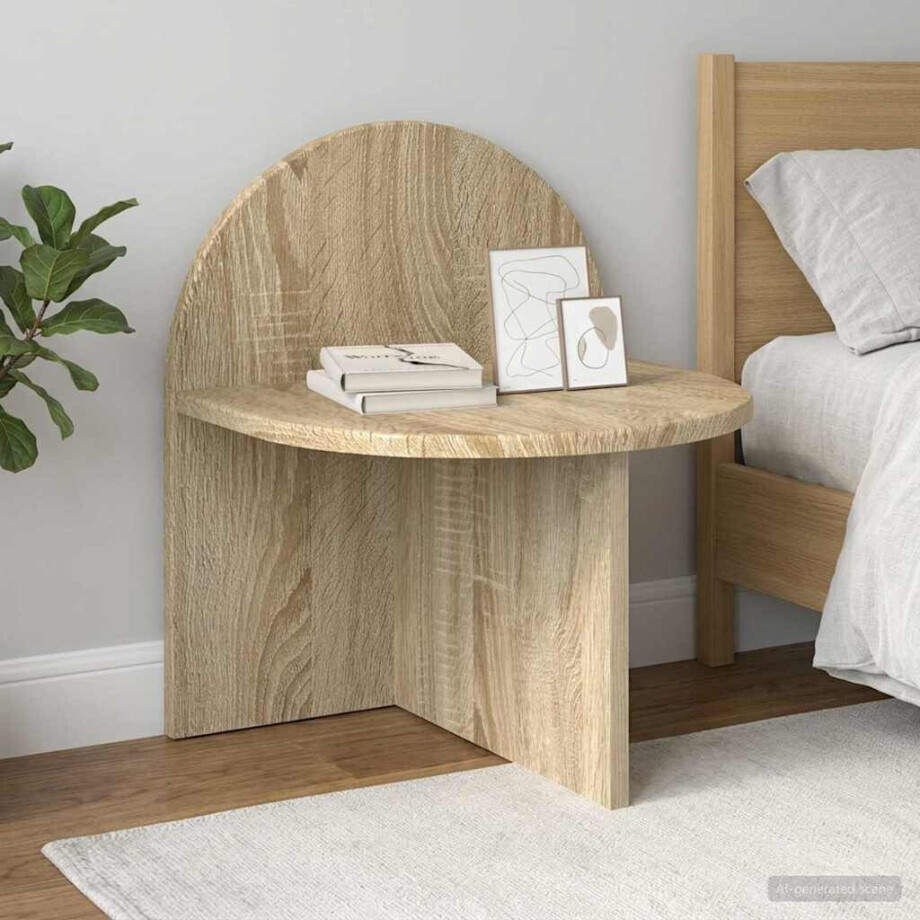 vidaXL Nachtkastje 2 pcs Sonoma Eiken 40 x 35,5 x 45,5 cm vidaXL Nachtkastje 2 pcs Sonoma Eiken 40 x 35,5 x 45,5 cm afbeelding 1