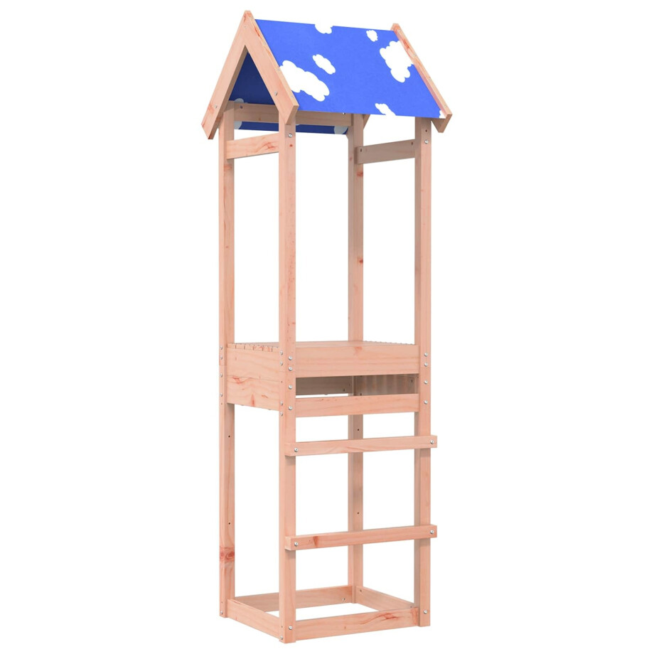 vidaXL Speeltoren Bruin 52,5 x 46,5 x 195 cm Massief Douglas hout afbeelding 1