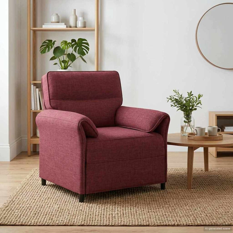 vidaXL Bank 100% polyester metalen frame MDF, Multiplex vidaXL Bank 100% polyester metalen frame MDF, Multiplex afbeelding 1