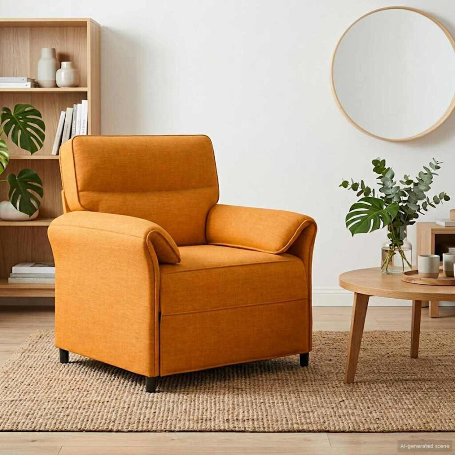 vidaXL Bank 100% polyester metalen frame MDF, Multiplex vidaXL Bank 100% polyester metalen frame MDF, Multiplex afbeelding 1