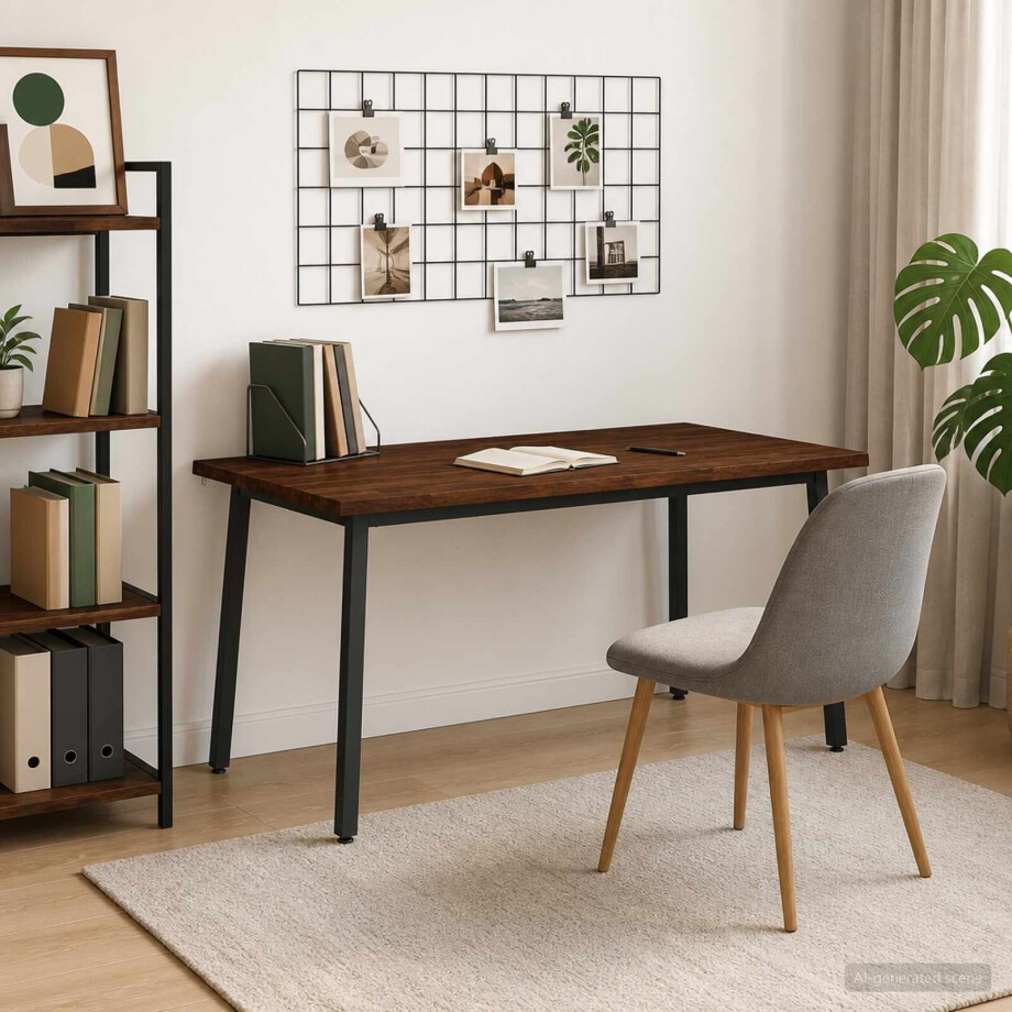 vidaXL Live Edge Eettafel 160 x 90 x 75 cm Massief Acaciahout vidaXL Live Edge Eettafel 160 x 90 x 75 cm Massief Acaciahout afbeelding 1