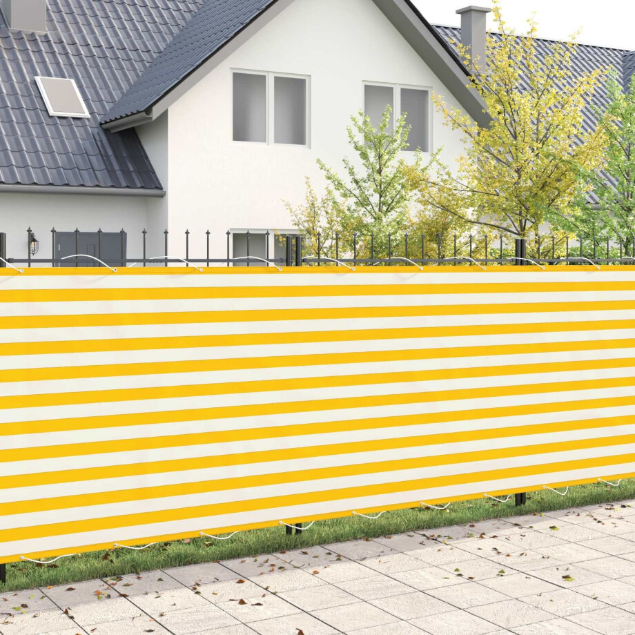 vidaXL Balkon Privacy Scherm 180 x 200 cm Stof met PU-coating afbeelding 1