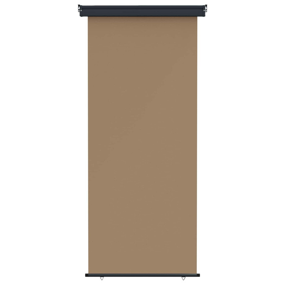 vidaXL Zijscherm Balkon 100% polyester ijzer staal vidaXL Zijscherm Balkon 100% polyester ijzer staal afbeelding