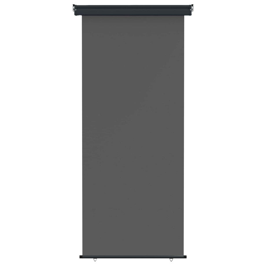vidaXL Zijscherm Balkon 100% polyester ijzer staal vidaXL Zijscherm Balkon 100% polyester ijzer staal afbeelding