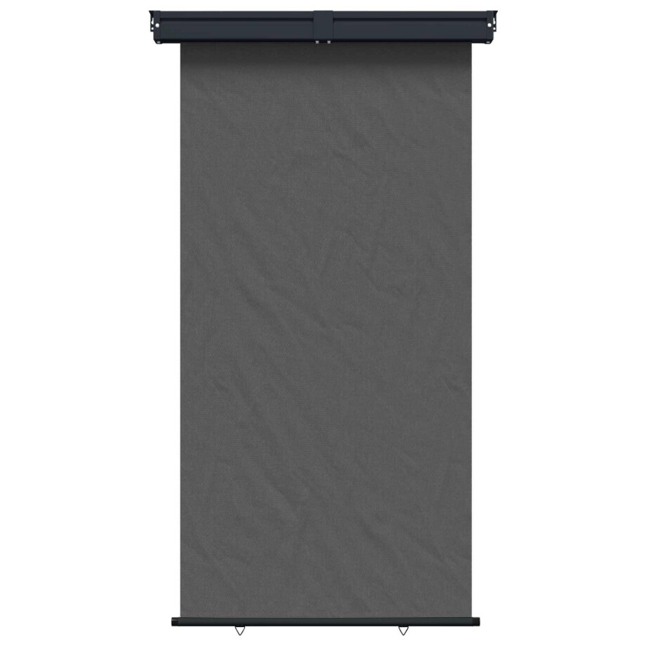 vidaXL Zijscherm Balkon 100% polyester ijzer staal vidaXL Zijscherm Balkon 100% polyester ijzer staal afbeelding
