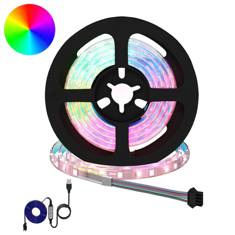 vidaXL LED-strip 2 pcs Zwart en transparant 900 mm Koper en kunststof vidaXL LED-strip 2 pcs Zwart en transparant 900 mm Koper en kunststof afbeelding 1