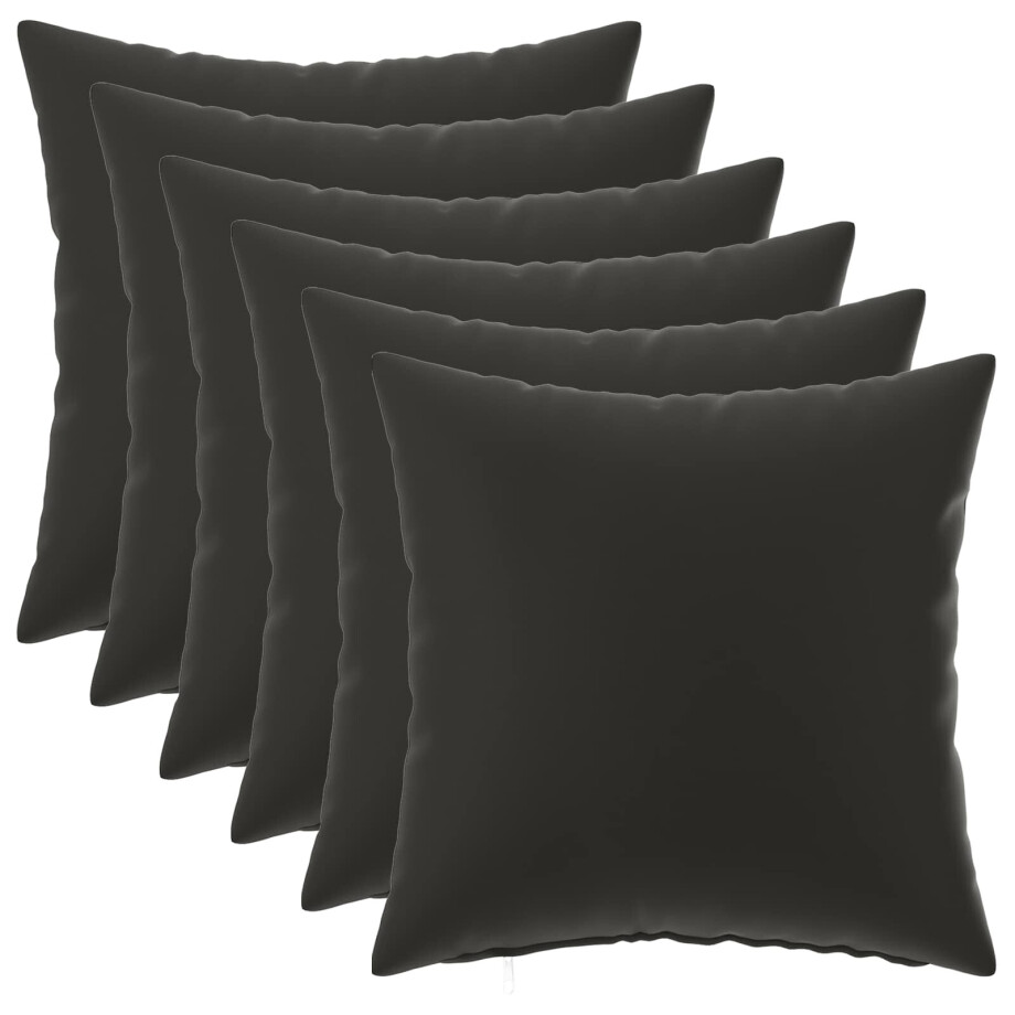 vidaXL Kussensloop 6 pcs HEERLEN Meerkleurig 30 x 30 cm Polyester vidaXL Kussensloop 6 pcs HEERLEN Meerkleurig 30 x 30 cm Polyester afbeelding 1