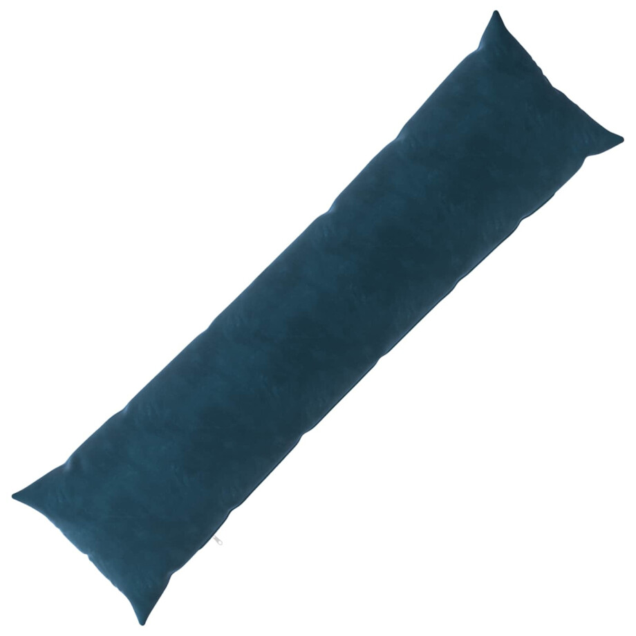 vidaXL Kussensloop HEERLEN Blauw 40 x 145 cm Fluweel vidaXL Kussensloop HEERLEN Blauw 40 x 145 cm Fluweel afbeelding 1