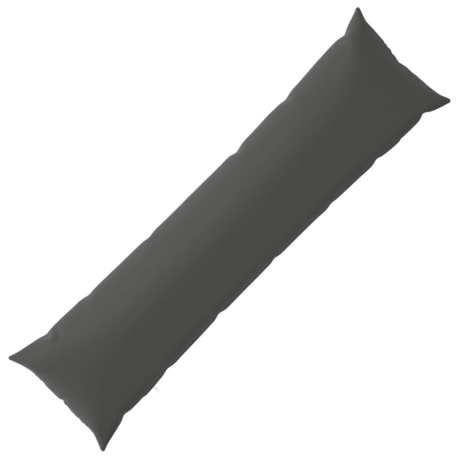 vidaXL Kussensloop HEERLEN Antraciet 40 x 145 cm Polyester vidaXL Kussensloop HEERLEN Antraciet 40 x 145 cm Polyester afbeelding 1