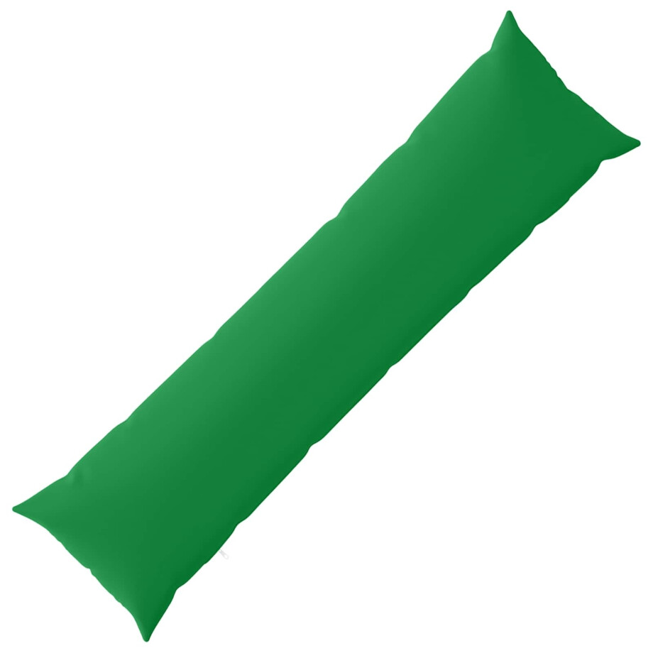 vidaXL Kussensloop HEERLEN Groen 40 x 145 cm Polyester afbeelding 1
