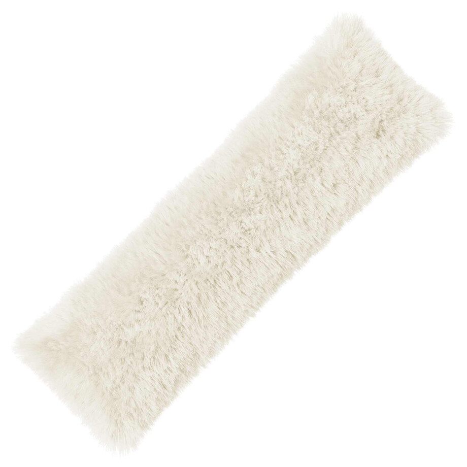 vidaXL Kussensloop HEERLEN Wit 40 x 145 cm PV Fleece afbeelding 1