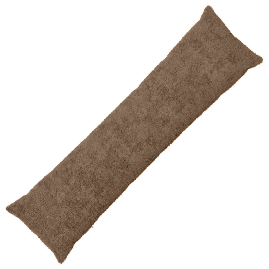 vidaXL Kussensloop HEERLEN Licht Bruin 40 x 145 cm Nep Konijnenbont vidaXL Kussensloop HEERLEN Licht Bruin 40 x 145 cm Nep Konijnenbont afbeelding 1