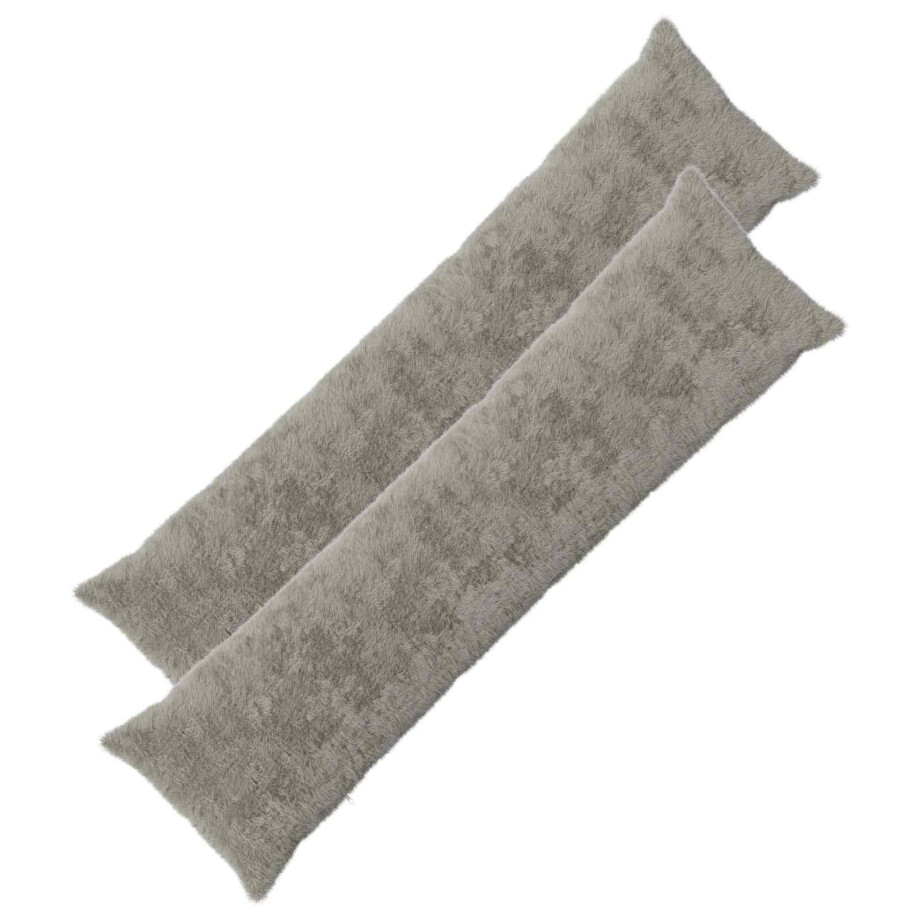vidaXL Kussensloop 2 st HEERLEN Lichtgrijs 40 x 145 cm vidaXL Kussensloop 2 st HEERLEN Lichtgrijs 40 x 145 cm afbeelding 1