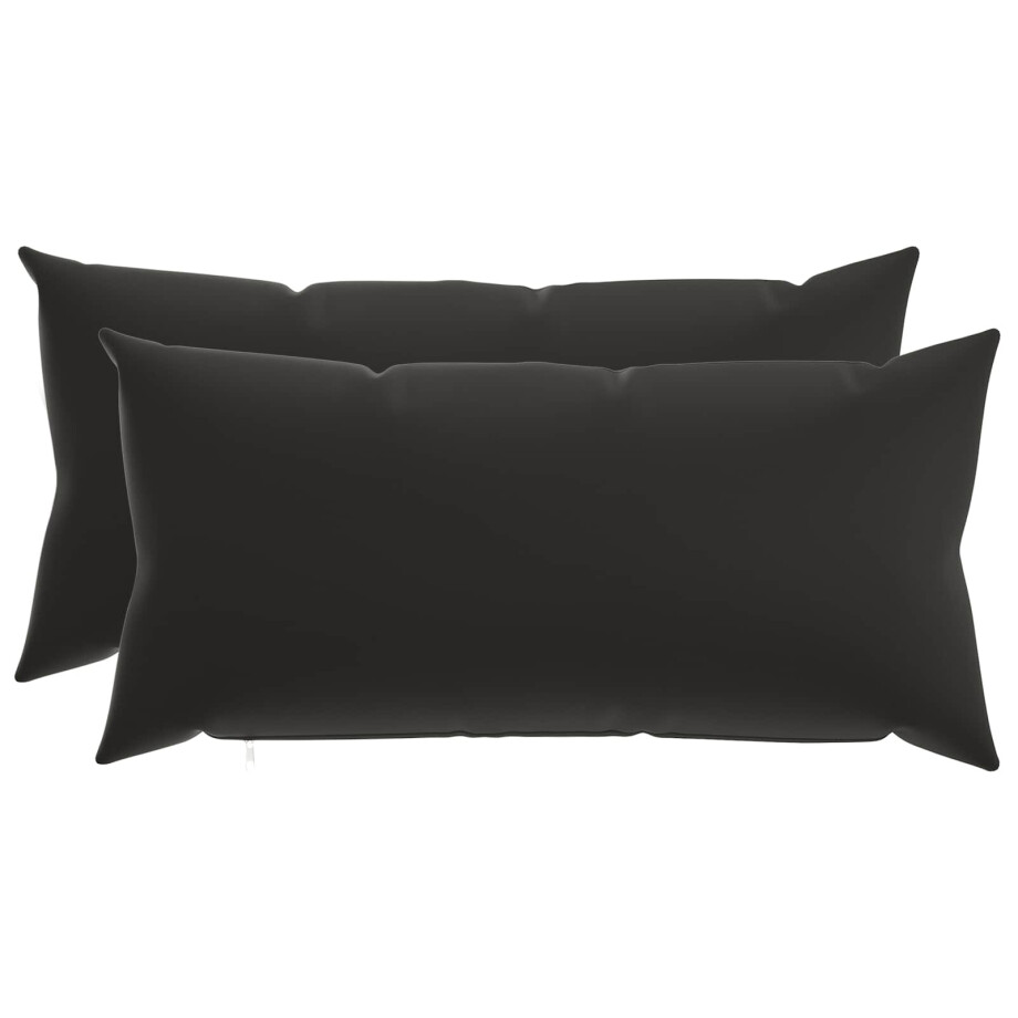 vidaXL Kussensloop 2 pcs HEERLEN Meerkleurig 40 x 80 cm Polyester afbeelding 1