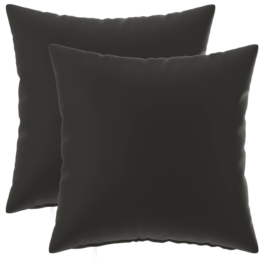 vidaXL Kussensloop 2 pcs HEERLEN Meerkleurig 45 x 45 cm Polyester afbeelding 1