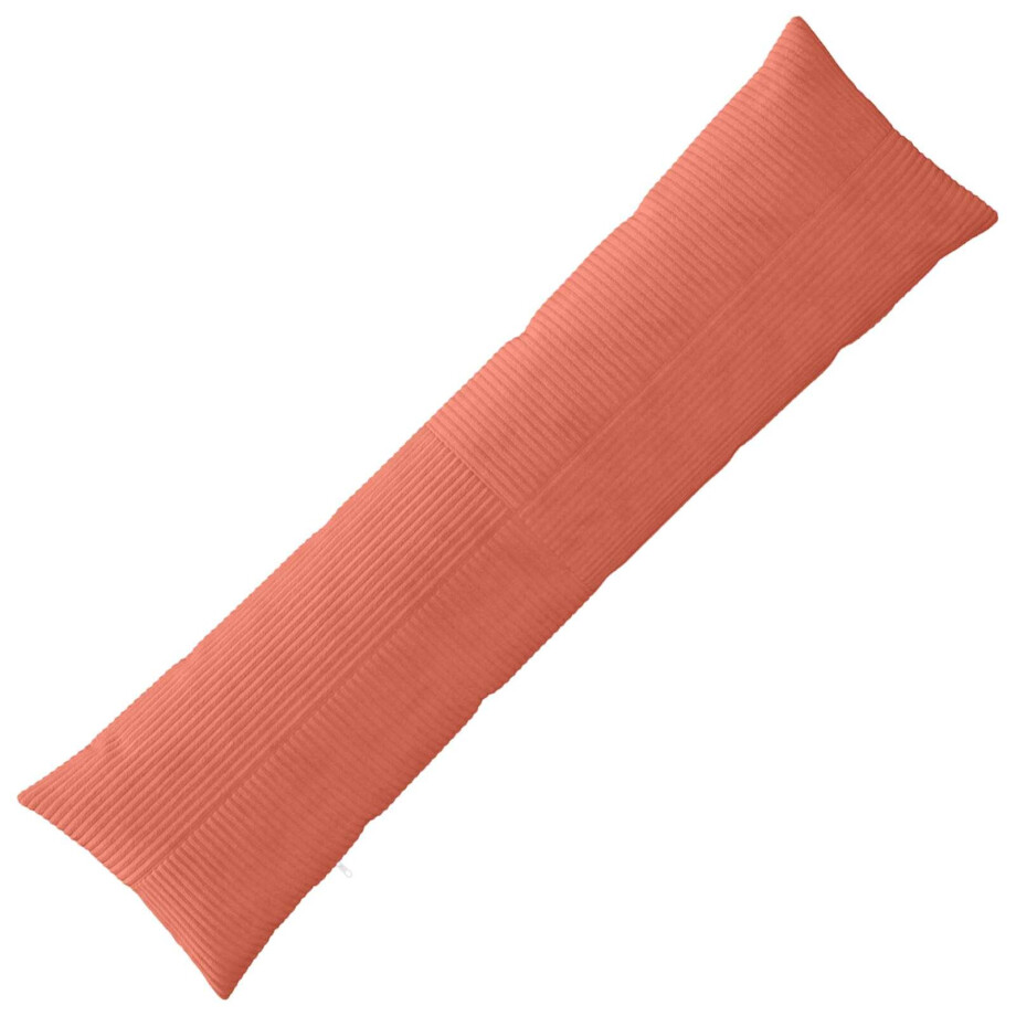 vidaXL Kussensloop ALMELO Rood-oranje 40 x 145 cm corduroy vidaXL Kussensloop ALMELO Rood-oranje 40 x 145 cm corduroy afbeelding 1