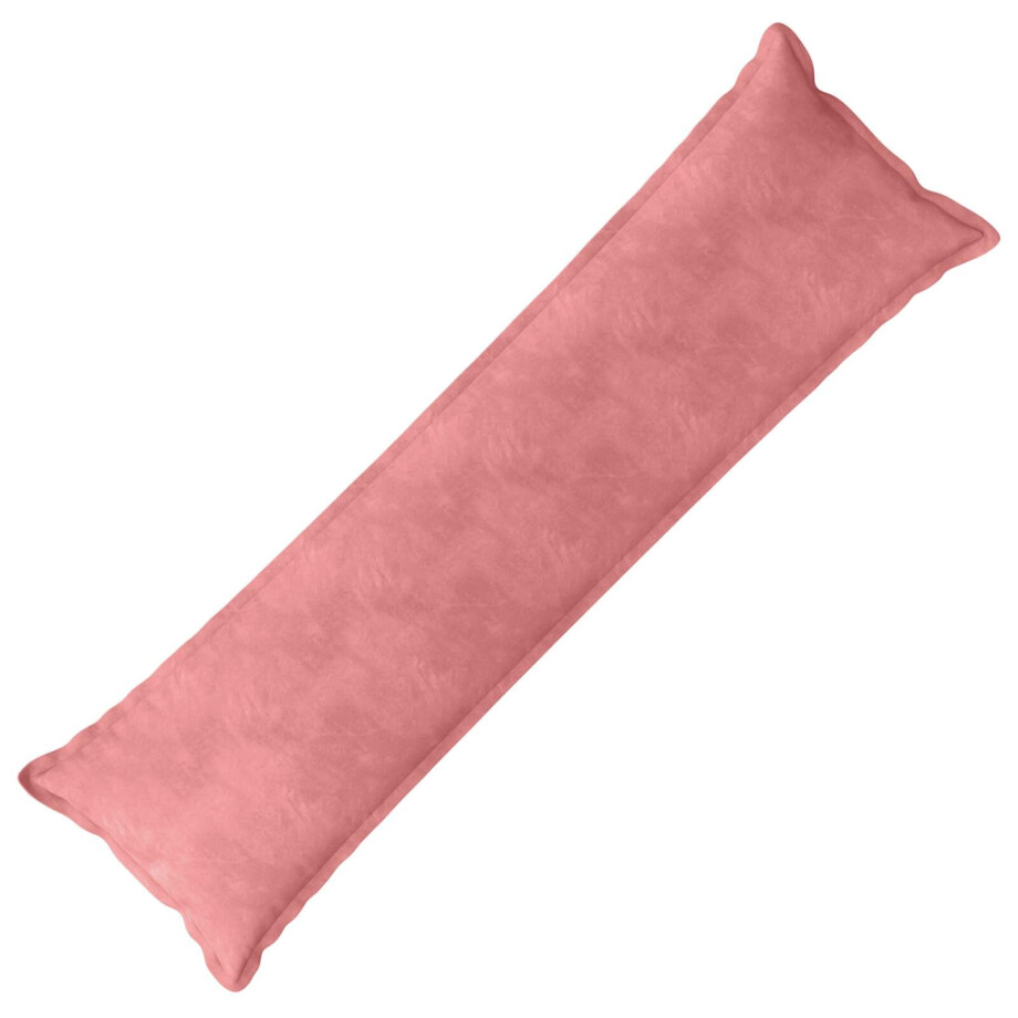 vidaXL Kussensloop HOUTEN Roze 40 x 145 cm Fluweel afbeelding 1