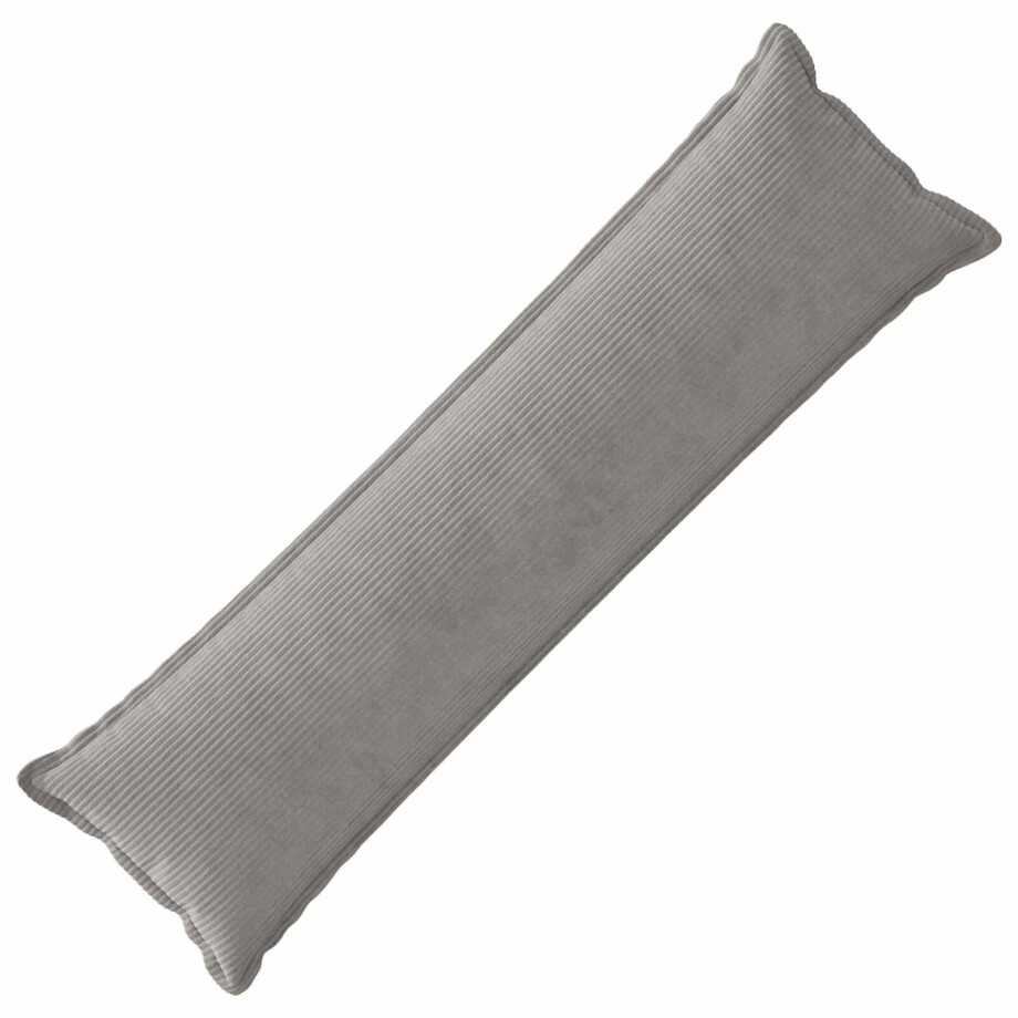 vidaXL Kussensloop HOUTEN Lichtgrijs 40 x 145 cm corduroy vidaXL Kussensloop HOUTEN Lichtgrijs 40 x 145 cm corduroy afbeelding 1