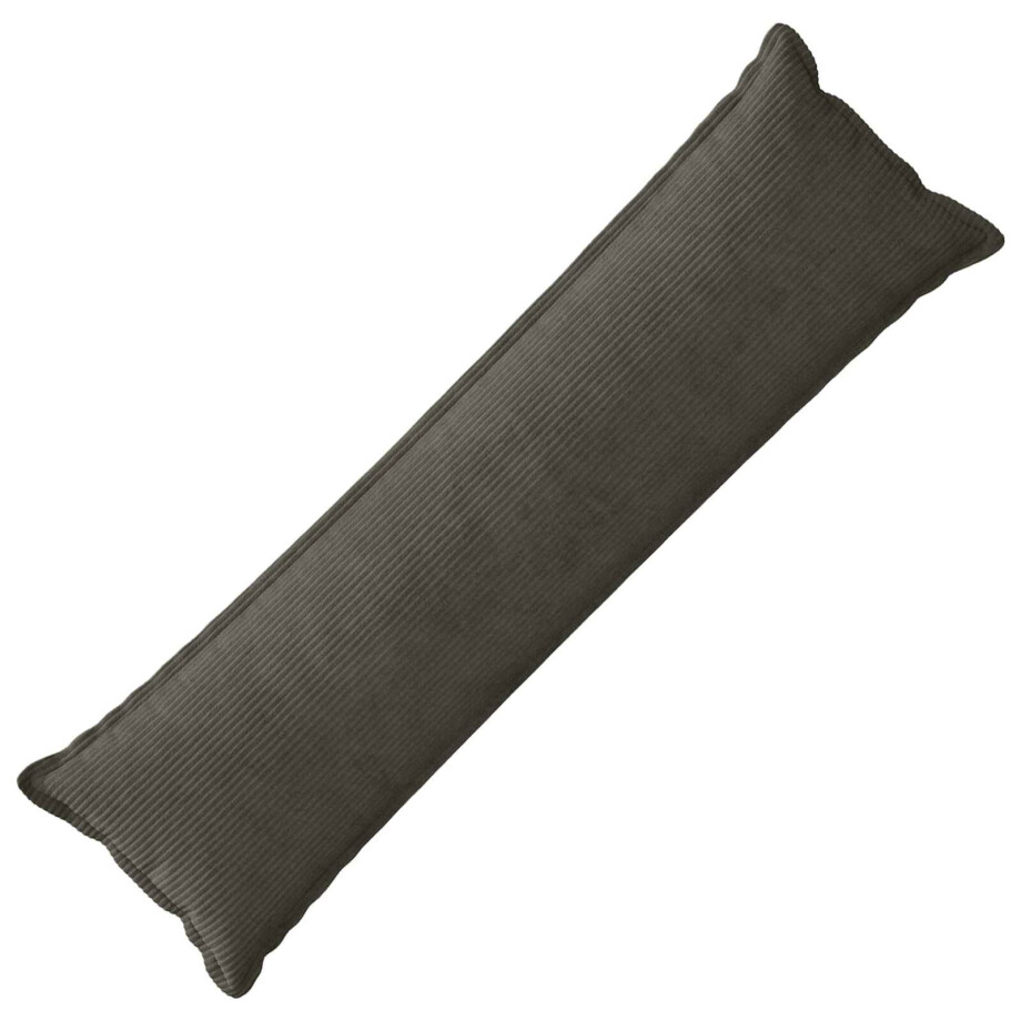 vidaXL Kussensloop HOUTEN Antraciet 40 x 145 cm corduroy vidaXL Kussensloop HOUTEN Antraciet 40 x 145 cm corduroy afbeelding 1