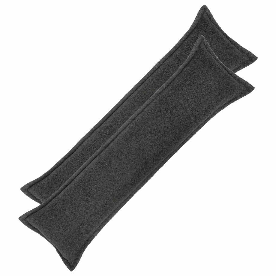 vidaXL Kussensloop 2 pcs HOUTEN Donkergrijs 40 x 145 cm Bouclé vidaXL Kussensloop 2 pcs HOUTEN Donkergrijs 40 x 145 cm Bouclé afbeelding 1
