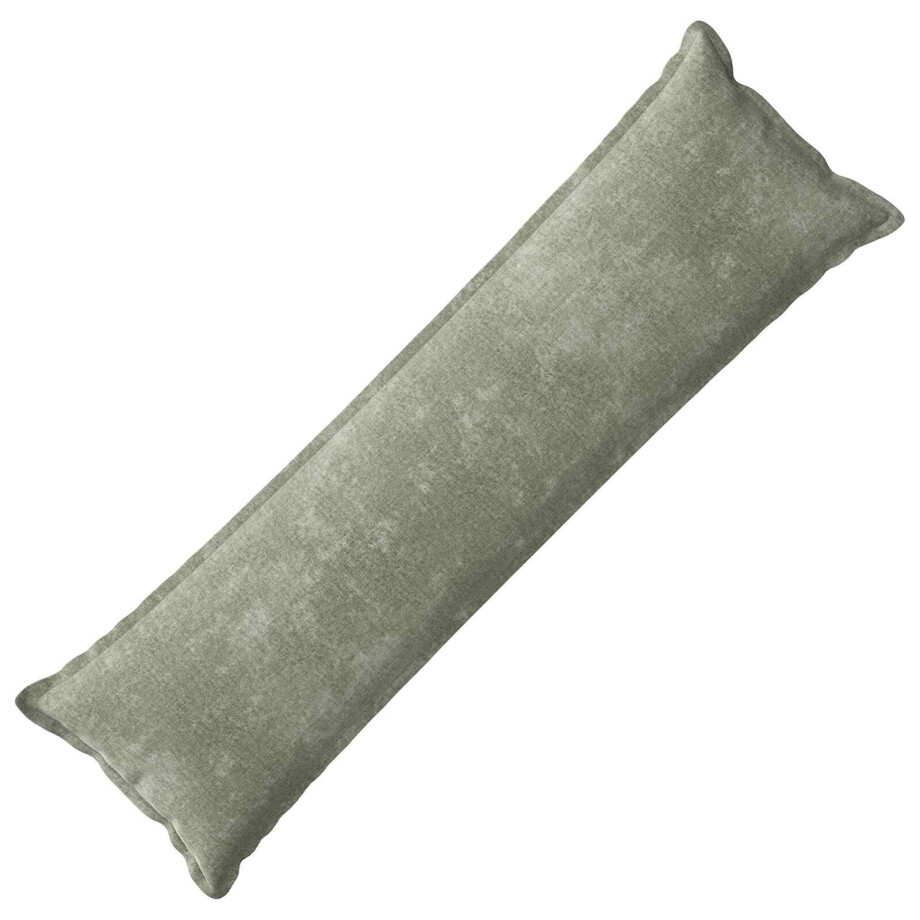 vidaXL Kussensloop HOUTEN Groen 40 x 145 cm Chenille Stof afbeelding 1