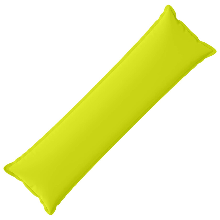 vidaXL Kussensloop HOUTEN Helder groen 40 x 145 cm Polyester afbeelding 1