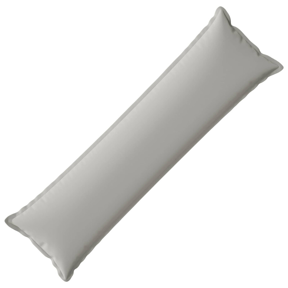 vidaXL Kussensloop HOUTEN Grijs 40 x 145 cm Polyester afbeelding 1